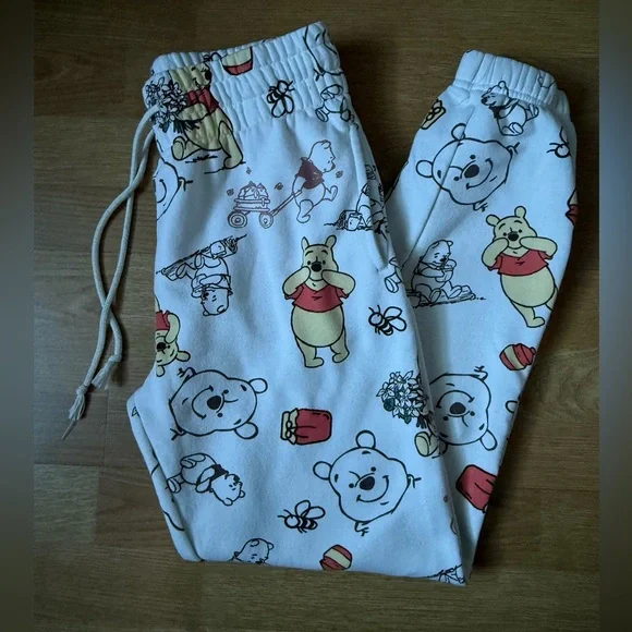 Disney Winnie the Pooh Pajama Pants - White and Yellow - Picture 5 of 5